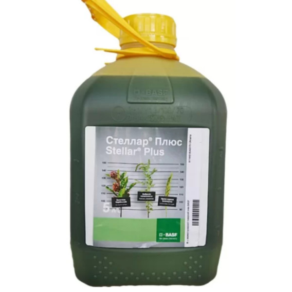 Стеллар Плюс BASF 5л, гербіцид,50 г/л топрамезон, 160 г/л дикамба, (Басф)