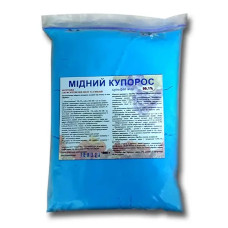 Мідний купорос 2 кг (сульфат міді) 5-водний, мідь сірчанокисла, фунгіцид, антисептик, мікродобриво