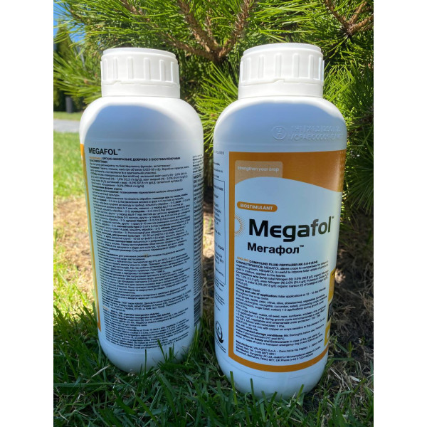 Мегафол (Megafol) 1 л Італія, антистресант, біостимулятор росту, Valagro (Валагро)